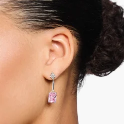 New Sparkling Drop Embellished Earrings Women Earrings