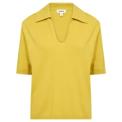 Online Spina Knit Polo Shirt Women Sweaters & Cardigans