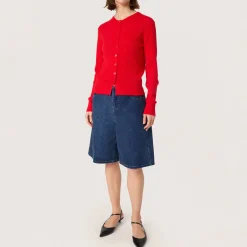 Online Spina Knitted Cardigan Women Sweaters & Cardigans