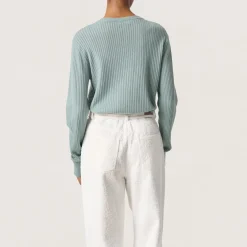 Sale Spina Rib Knit Cardigan Women Sweaters & Cardigans