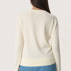 Outlet Spina Rib Knit Cardigan Women Sweaters & Cardigans
