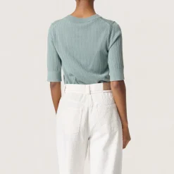 Sale Spina Rib Knit Top Women Sweaters & Cardigans