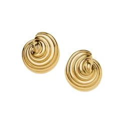Online Spiral Dome Oversized Stud Earrings Women Earrings