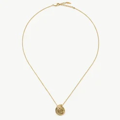Online Spiral Mini Pendant Chain Necklace Women Necklaces