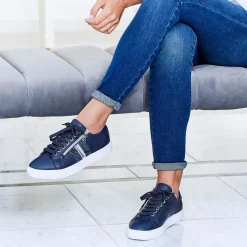 Clearance Sprint Leather Trainers Women Trainers