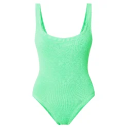 New Square Neck Crinkle Swimsuit Women Swimwear & Beachwear