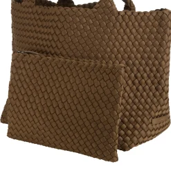 St Barths Medium Woven Tote Bag Women Top Handle Bags|Tote Bags