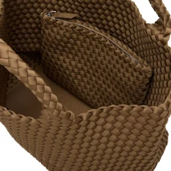 St Barths Medium Woven Tote Bag Women Top Handle Bags|Tote Bags