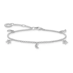 Best Star and Moon Charm Pendant Women Bracelets