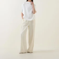 Best Stella Draped Blouse Women Tops