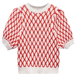 Clearance Stitch Detail Knitted Top Women Sweaters & Cardigans