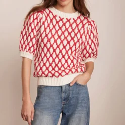 Clearance Stitch Detail Knitted Top Women Sweaters & Cardigans