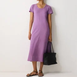 Outlet Stitched Detail Dress Women Dresses