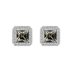 Outlet Stone Square Earrings Women Earrings