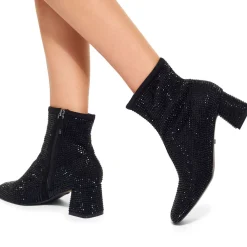 Clearance Storm Gem Heeled Boots Women Boots