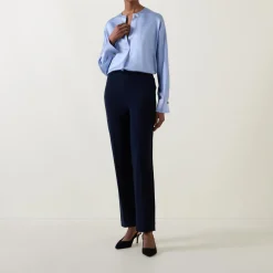 Straight-Leg Trousers Women Trousers & Shorts