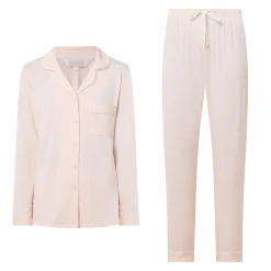Online Stretch Long Pyjama Set Women Sleepwear