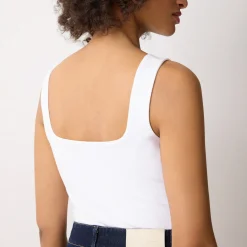 Discount Stretch Solid Tank Top Women Tops