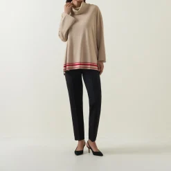 Sale Stripe Hem Sweater Women Sweaters & Cardigans