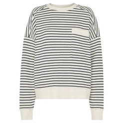 Outlet Stripe Sweatshirt Women Sweatshirts & Hoodies