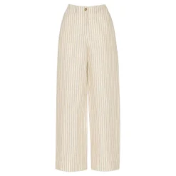 Online Stripe Wide Leg Trousers Women Trousers & Shorts