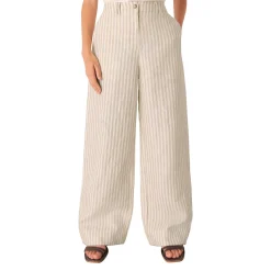 Online Stripe Wide Leg Trousers Women Trousers & Shorts