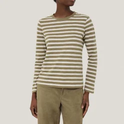 Hot Striped Top Women Tops