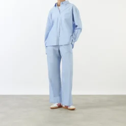 Striped Wide Leg Trousers Women Trousers & Shorts