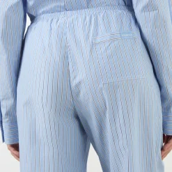 Striped Wide Leg Trousers Women Trousers & Shorts