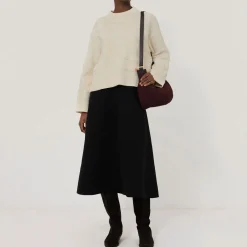 Best Structured Flared Skirt Women Skirts