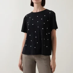 Hot Stud T-Shirt Women Tops