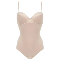 Clearance Suit Your Fancy Medium Control Strapless Cupped Brief Bodysuit Women Shapewear