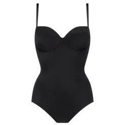 Best Suit Your Fancy Medium Control Strapless Cupped Brief Bodysuit Women Shapewear