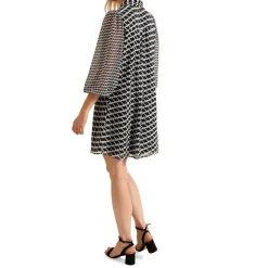 Discount Suki Printed Pussybow Mini Dress Women Dresses