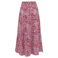 New Summer Cheetah Tiered Skirt Women Skirts