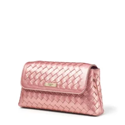Sale Sunrise Sunset Leather Weave Clutch Women Clutch Bags