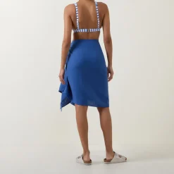 New Sunset Frayed-Edge Sarong Women Swimwear & Beachwear