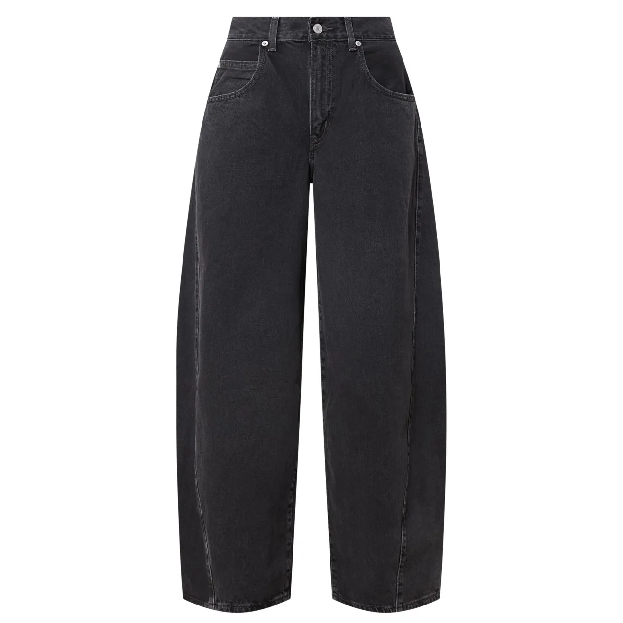 Super Baggy Barrel Leg Jeans Women Denim