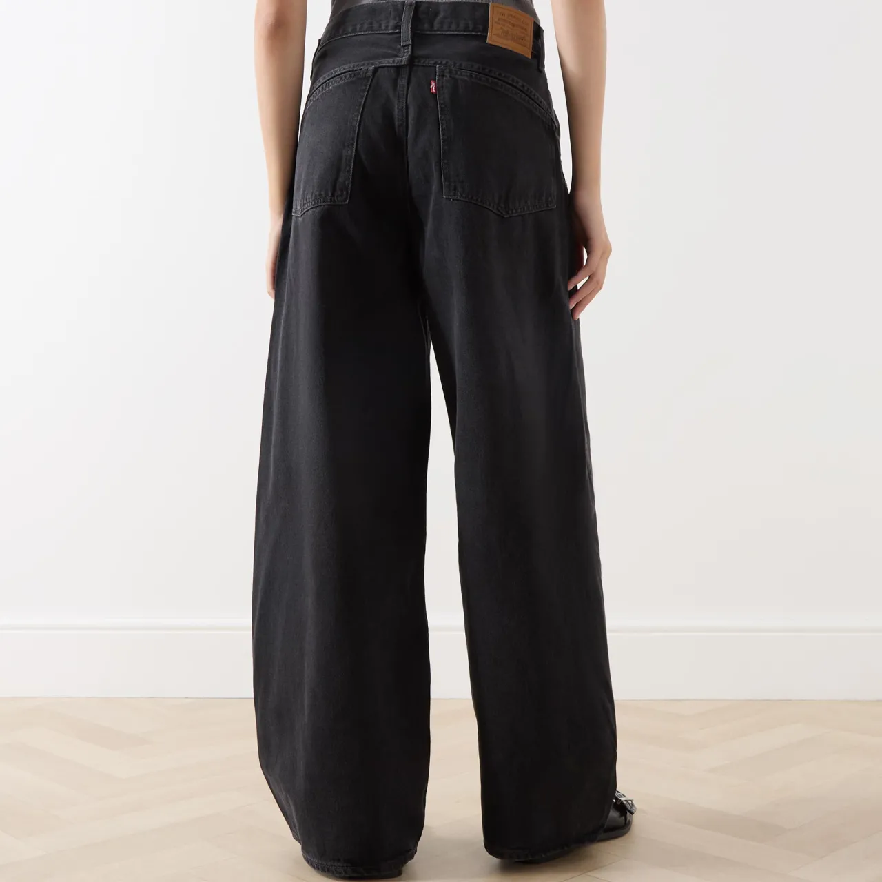 Super Baggy Barrel Leg Jeans Women Denim
