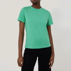 Sale Supima Solid T-Shirt Women Tops