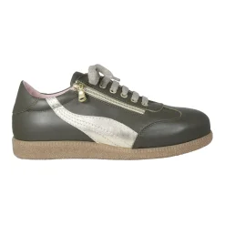 Swirl Leather Trainers Women Trainers