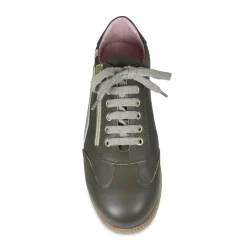 Swirl Leather Trainers Women Trainers