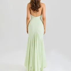 Sale Tamara Draped Asymmetrical Dress Women Dresses