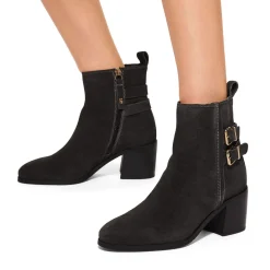 Clearance Tanya Buckle Heeled Boots Women Boots