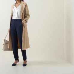Sale Tapria Slim Leg Trousers Women Trousers & Shorts