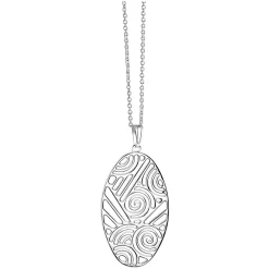 Clearance Tara Oval Pendant Necklace Women Necklaces