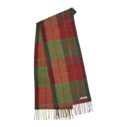 Tartan Lambswool Scarf Women Scarves