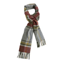 Tartan Lambswool Scarf Women Scarves
