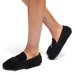Hot Tassel Fringe Slip-On Flats Women Flats