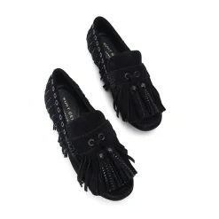 Hot Tassel Fringe Slip-On Flats Women Flats